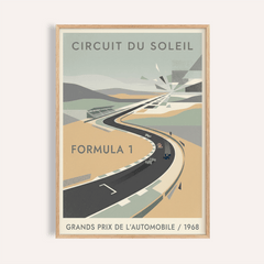 Automobile Circuit Poster