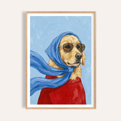 Golden Retriever Art