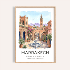 Marrakech Landscape Wall Art