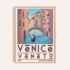 Venice Travel Poster