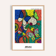 Colorful Butterfly Art Print