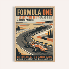 Surreal Racing Poster
