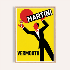 Retro Vermouth Bar Poster