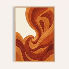 Abstract Wave Art Print