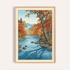 Hasui Kawase Autumn Print