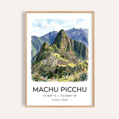 Machu Picchu Art Print