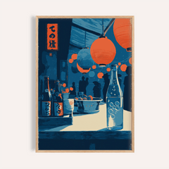 Japanese Market Wall Art