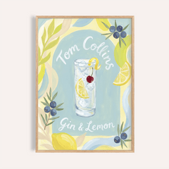 Tom Collins Art Print