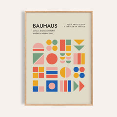Colorful Block Print