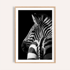 Black And White Zebra Print