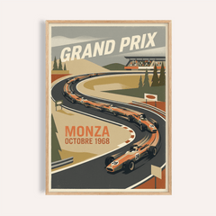 Monza Grand Prix Art Print