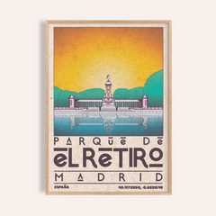 Madrid Landscape Poster