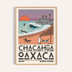 Mexico Beach Art Print