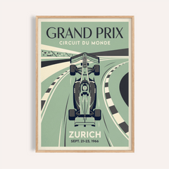 Circuit Of Zurich Print