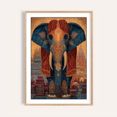 Colorful Indian Art Print
