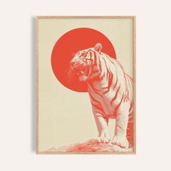 Bold Tiger Wall Art