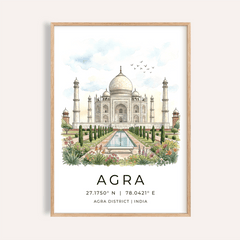 Agra Historical Poster