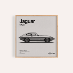 Classic British Sports Car Poster