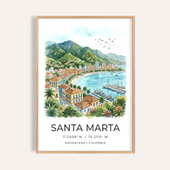 Santa Marta Art Print