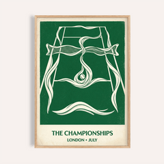 Grass Court Tennis Wall Art