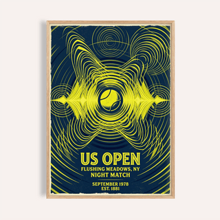Tennis Night Art Print