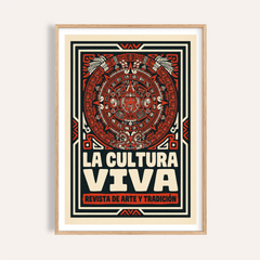 Aztec Culture Art Print