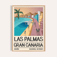 Las Palmas Art Print
