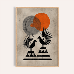 Modern Tribal Poster