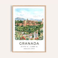 Granada Spain Art Print