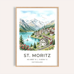 Swiss Landscape Art Print
