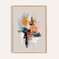 Colorful Wabi Sabi Print
