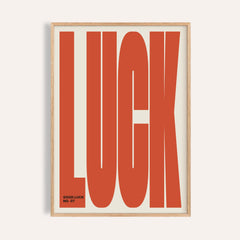 Good Luck Print