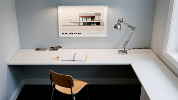 Original Bauhaus Art of Architectural Building in office