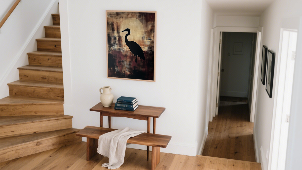 Heron Wall Art