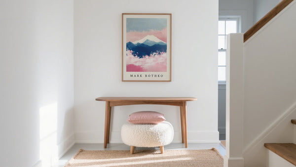 Online shopping site showing modern poster options