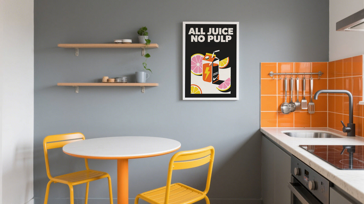 Cool Art prints and posters for kitchen and dining room walls