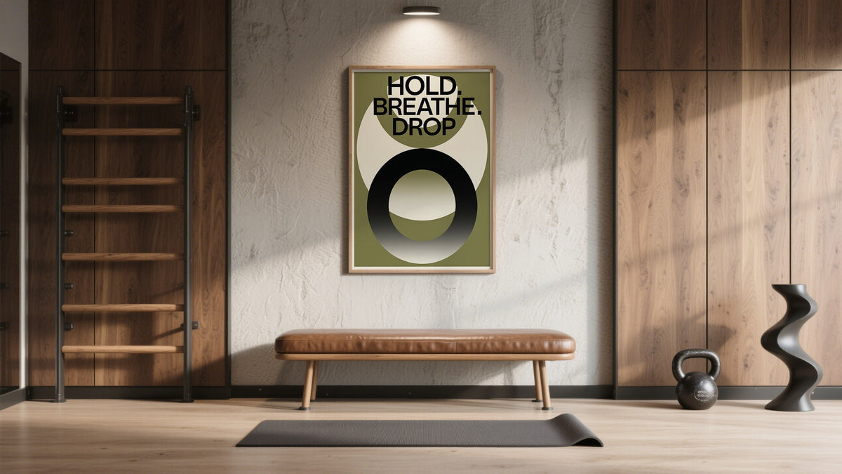 Where can you get posters? Close-up of premium poster material with glare-free finish