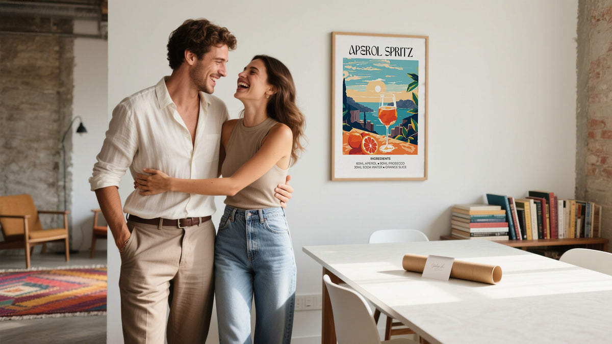 Give your loved one an art gift card to spend online wall art