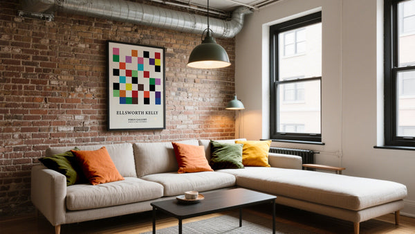 Ellsworth Kelly Prints USA for modern living room