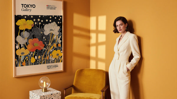 Large Inexpensive Wall Art for  modern spaces