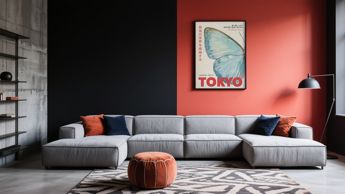 Large Butterfly Wall Art for living room