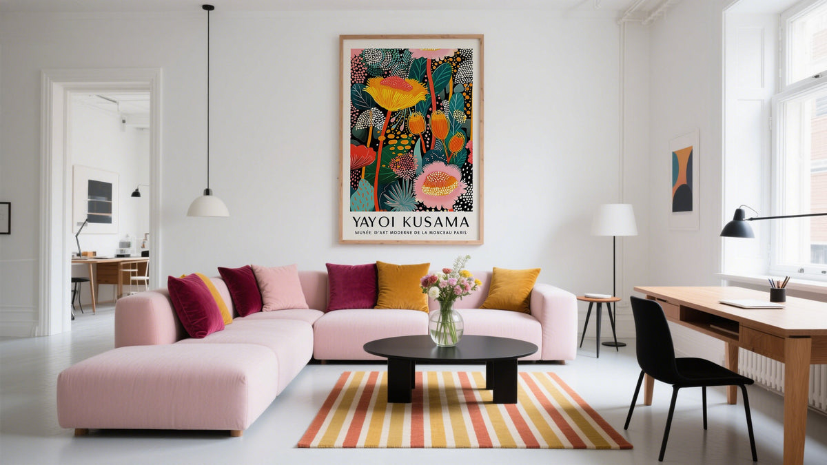 Yayoi Kusama-inspired polka dot prints from Laboo Studio