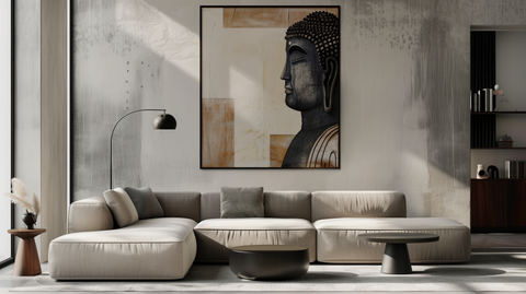 Abstract Buddha Wall Art: A Guide to Choosing the Right Piece