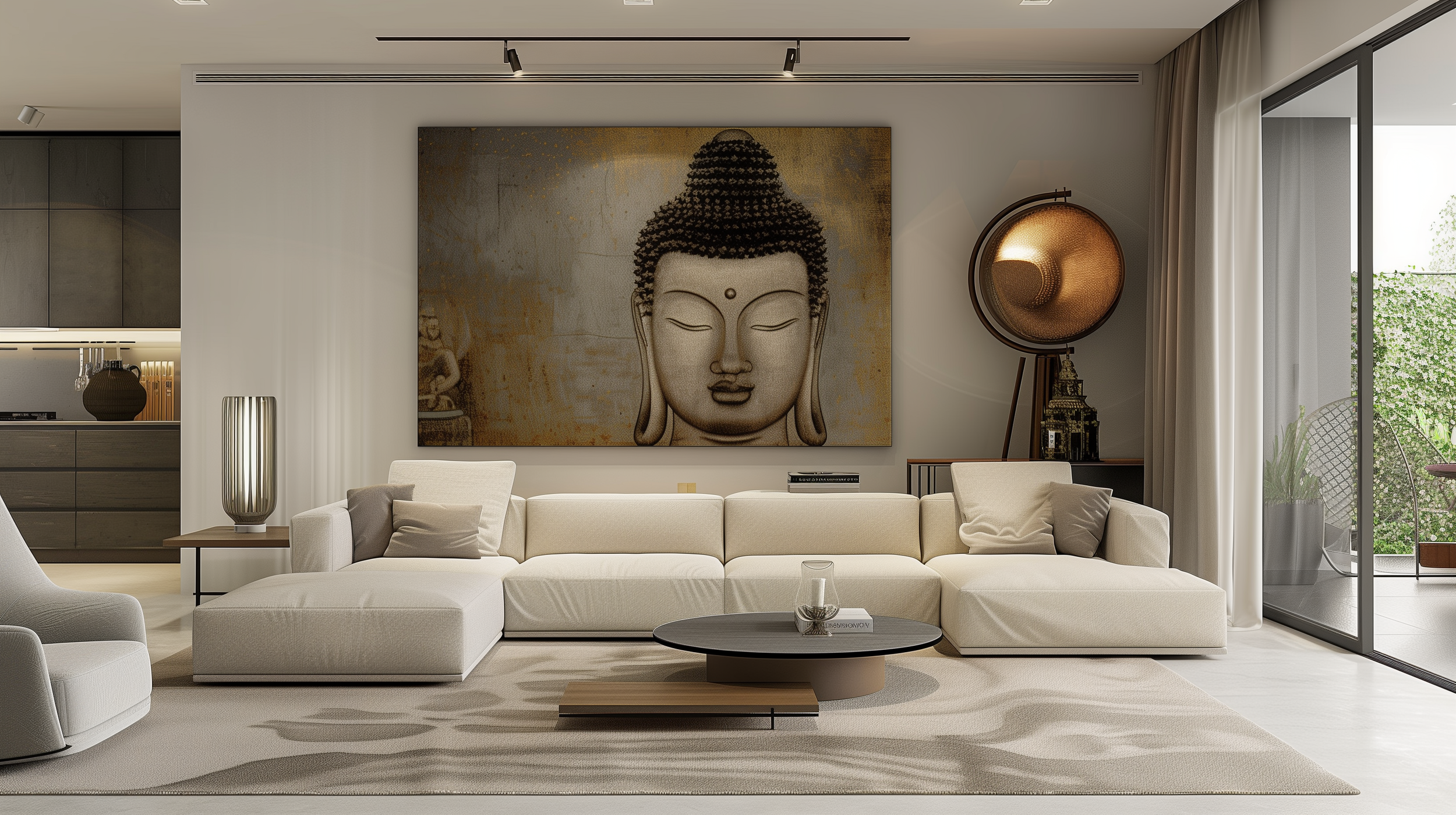 Wall Art Of Buddha