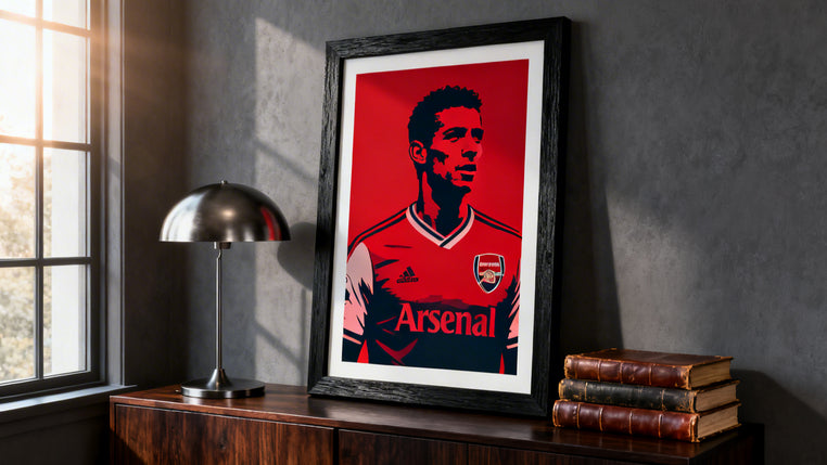 Arsenal Soccer Poster: Creating Iconic Wall Art for Gunners Fans