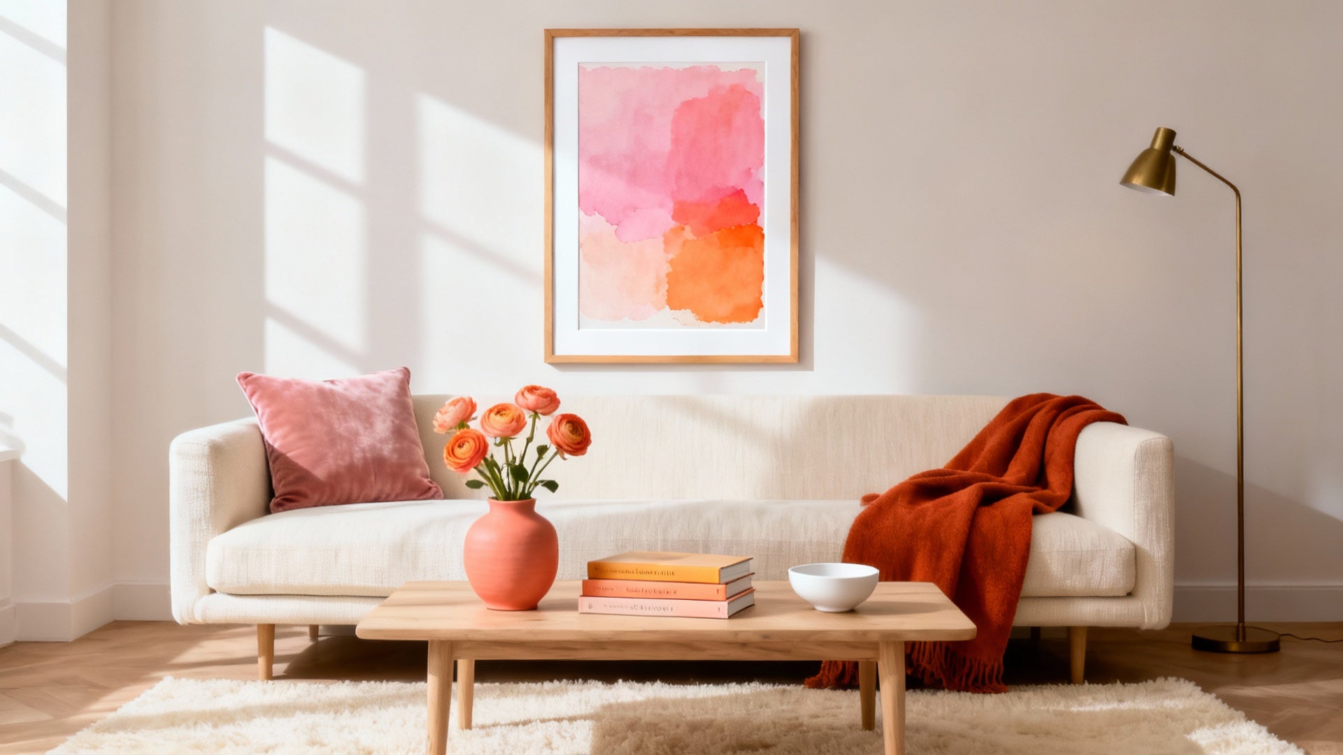 Pink And Orange Home Decor: Creating Vibrant Spaces With Wall Art And More