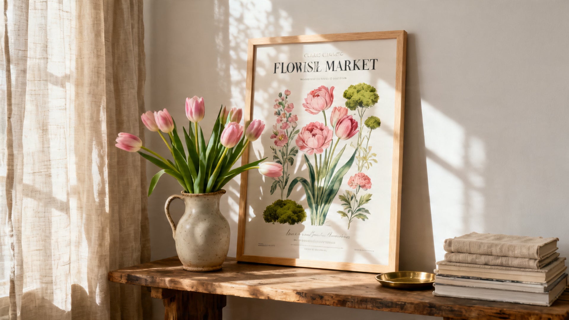 Flower Market Poster History: From Belle Époque Origins to Modern Decor