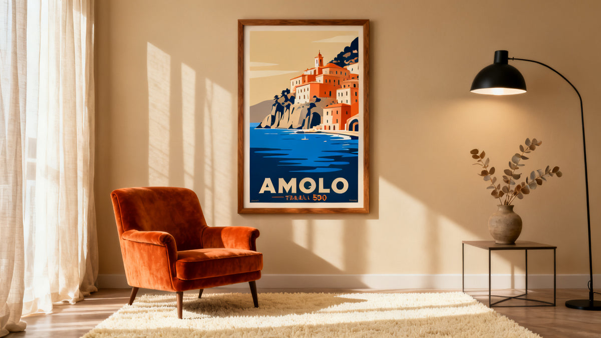Retro Poster: Timeless Style for Inspiring Spaces