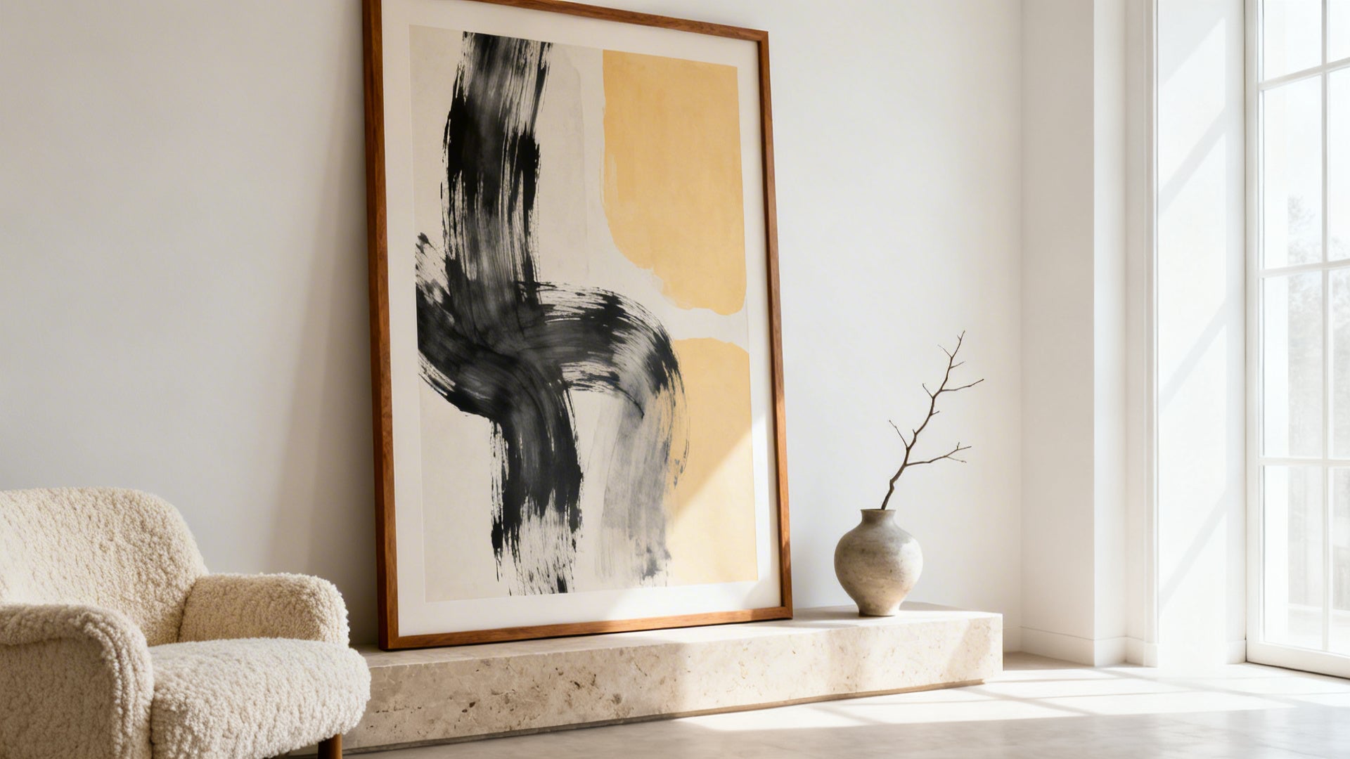 Abstrakte zeitgenössische Wandkunst: Verwandeln Sie Ihren Raum mit moderner künstlerischer Ausdrucksform