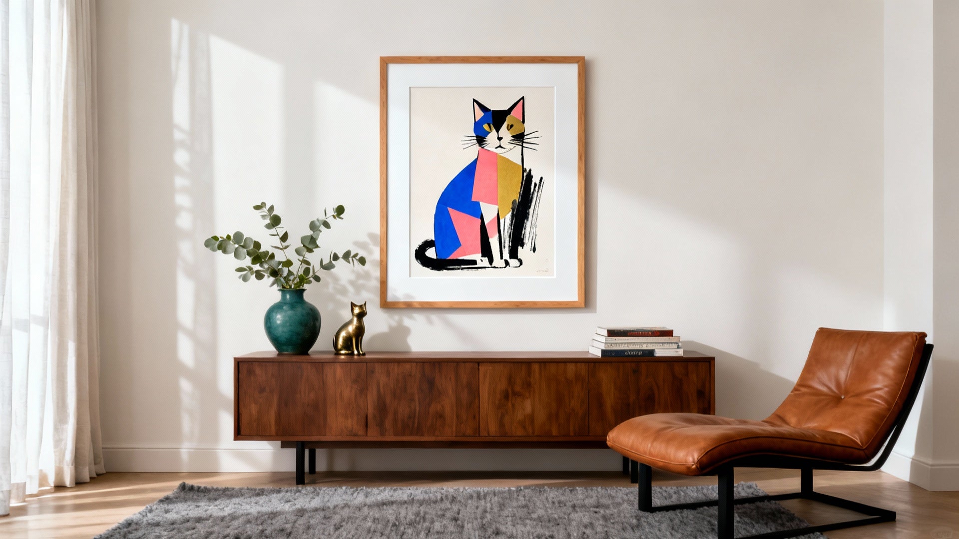 Abstract Cat Art: Bold Trends and Creative Inspiration